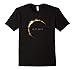 Mens Total Solar Eclipse Summer August 21st 2017 T Shirt Large Black