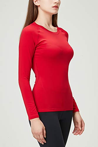 Womens Compression Shirt DEVOPS Women's Pack Thermal Turtle Long