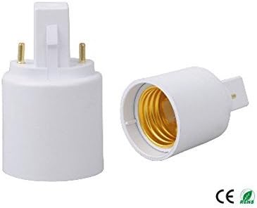 SmartDealsPro 6-Pack G23 Male to E27 Female Bulb Converter LED Light Holder Lamp Adapter Socket Changer