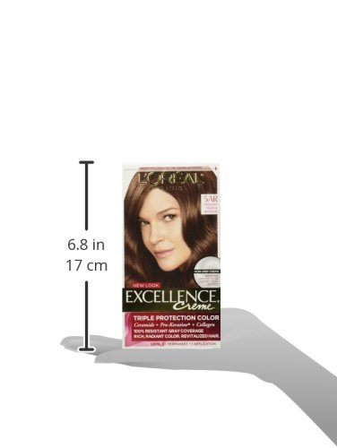 L Oreal Paris Excellence Creme Permanent Hair Color 5ar Medium