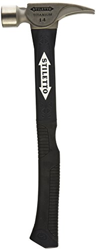 Click Here to See More Images Stiletto TI14SC-F 14 oz Ti Smooth Face with Curved Poly-Fiberglass Handle, 16