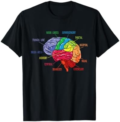Amazon.com: Vintage Human Anatomy Brain Tee T-Tshirt T-Shirt 
