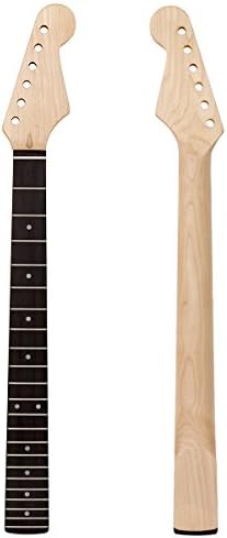 Maple Guitar Neck 22 Frets Rosewood Fretboard Electric Guitar Parts Replacement