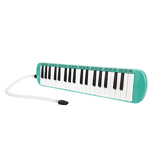 Soogo Melodica with Mouthpiece & Hose & Bag for Children 32-37 Keys (37-Key Green) - Thumbnail 7