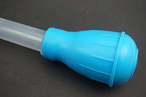 Aquarium Pipette Dropper for chemical use dropper or pipette barbecue Water Changer Or Aquarium fish tank cleaning Coral Target Feeder Gravel Straw(30ml)