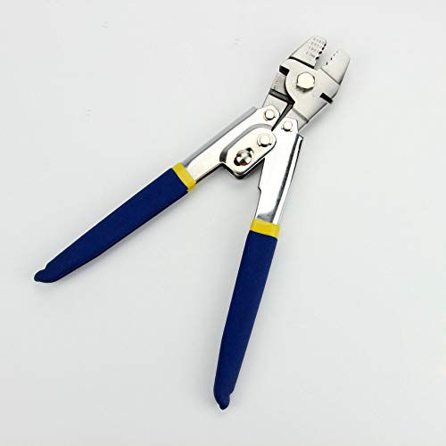 Leberna Up To 2.2mm Wire Rope Crimping Tool With 150Pcs 3 Size Aluminum Double Barrel Ferrule Crimping Loop Sleeve Kit | for Wire Rope and Cable or Anything Requires Strong Cable