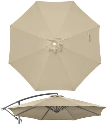 9x 6.5 rectangular patio umbrella replacement canopy Amazon.com : YardGrow 9ft 6 Ribs Umbrella Canopy Replacement Patio Umbrella  Replacement Canopy, Frame NOT Included (Black) : Patio, Lawn & Garden