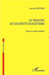Le  principe de sincérité budgétaire