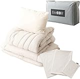 EMOOR 7-Piece Tightly Woven Aller-Zero Floor Futon