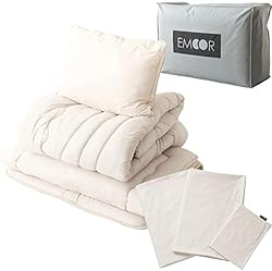 EMOOR 7-Piece Tightly Woven Aller-Zero Floor Futon