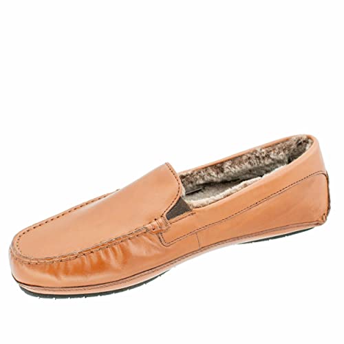 Sioux Herren FARMILO Hausschuh, Cognac, 39 EU