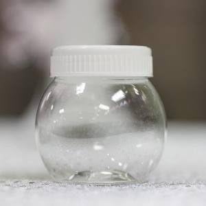 NSTT Acrylic Jars with White Plastic Lids, Perfect for Favors, Crafts Pack of 24