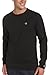 Champion Men's Long Sleeve T-Shirt, Black, X-Large