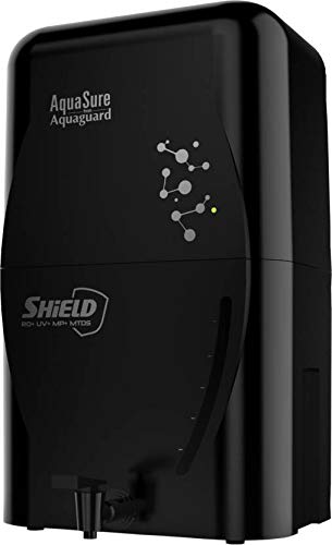 Eureka Forbes Aquasure from Aquaguard Shield 6 L RO + UV + MP + MTDS Water Purifier (Black)