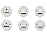 Kidde KN-COSM-BA Battery-Operated Combination Carbon Monoxide and Smoke Alarm with Talking Alarm (6 Pack)