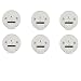 Kidde KN-COSM-BA Battery-Operated Combination Carbon Monoxide and Smoke Alarm with Talking Alarm (6 Pack)