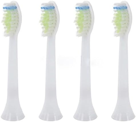 Washhut Standard Replacement Toothbrush Heads(4 pcs) HX6064 for Philips Sonicare Diamondclean FlexCare HealthyWhite
