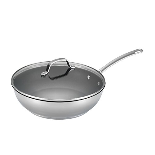 Circulon 77887 Genesis Deep Stainless Steel Nonstick Frying Pan / Fry