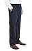 Pembrook Men's Elastic Waist Casual Pants Twill Pants with Zipper and Button - XL - Navy