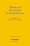 Image de Bildung Und Wissenschaft Als Standortfaktoren (Neue Staatswissenschaften) (German Edition)