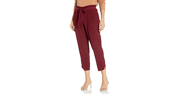 Allyn Silk Drawstring Waist Pant 