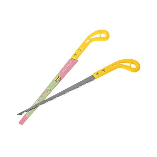 JOYKK Portable Trimmen SAH Garten Garten Beschneiden Gartenbau Werkzeug Schneiden Baumast - Gelb + Silber – Bild 7
