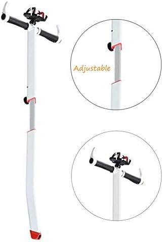 Ecisi Guidon réglable pour Scooter Segway miniPRO miniLITE Ninebot S avec Support pour téléphone, Guidon de Scooter Amovible pour Scooters Auto-équilibrés, Balance Hoverboard