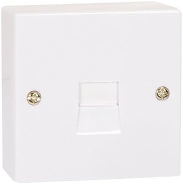 Philex 19876PB 2/3A Telephone Surface Extension Socket I.D.C. Terminals