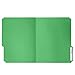Blue Summit Supplies File Folder, 1/3 Cut Tab, Letter Size, Green, Great for Organizing and Easy File Storage, 100 Per Box