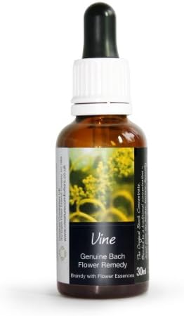 Vine Bach Flower Remedy Large 30ml. Genuine Traditionally Made Essence