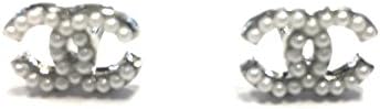KC Luxurys Classic Silver Earrings With Pearls