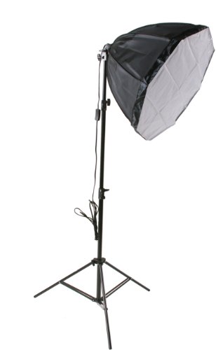 ePhoto 2 x 24 Octagon Daylight Photographic Studio Constant Light Softbox Lighting Kit New H9018