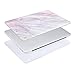 MOSISO Compatible with MacBook Pro 13 inch Case 2015 2014 2013 end 2012 A1502 A1425 with Retina Display, Protective Plastic Pattern Hard Shell Case & Keyboard Cover & Screen Protector, Pink Marble