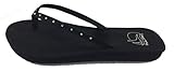 Women's L.A. Beauty Rhinestone Sandals-Flats - Flip Flops - Shoes