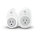 Kasa Smart Wifi Plug by TP-Link (2-Pack) - Reliable Wifi Connection, No Hub Required, Works with Alexa Echo & Google Assistant (HS100 KIT)