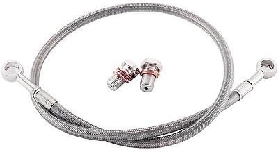 HARLEY DAVIDSON 2006 FXDI Dyna Super Glide GALFER BRAIDED STAINLESS STEEL FRONT BRAKE LINE KIT