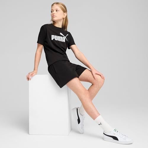ESS No. 1 Logo Tee G, T-Shirts Fille, PUMA Black, 152