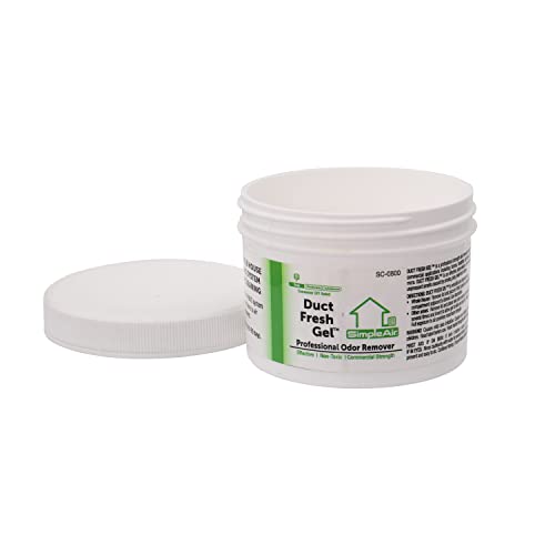 SimpleAir Duct Fresh Gel HVAC Air Freshener, Cleaner, Deodorizer Non