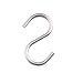 Supla 120pcs Stainless Steel 14mm Long Tiny Mini S Hooks Connectors Ornament Hooks for Jewelry, Key Ring, Key Chain, Pet Name Tag, Wood Circles