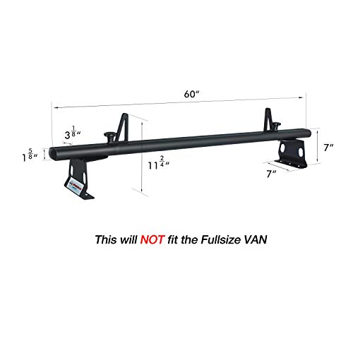 image for AA Products Inc. AA-Racks Model ADX32-C Aluminum 2 Bar (60