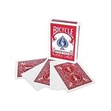 Bicycle Blank Face, Red Back Deck