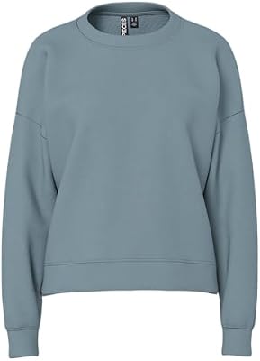PCCHILLI LS Sweat Noos BC Maglia di Tuta, Trooper, M Donna