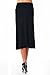 82 Days Women'S Rayon Span Mid-Calf Maxi Skirt - Solid