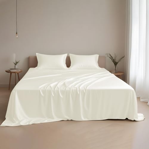 Linenwalas Eucalyptus Tencel Bed Sheets King Size