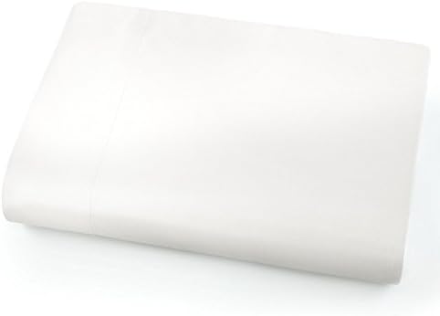 Crescent Bedding Flat Sheet Only - 200 Thread Count 100% Cotton - Soft and Comfy (Full, White)