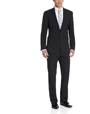 Calvin Klein Men's Black Stripe Mercy Suit