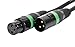 Accu Cable AC3PDMX15, DMX Stage Light Cable, 3 Pin Male to 3 Pin Female Connection (15 FT)