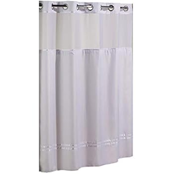 With Magnets Fit With Hookless Shower Curtains With Window 54 X 80