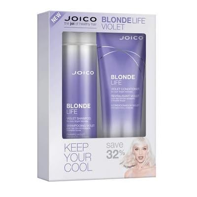 Joico Blonde life violet shampoo and conditioner, 20.2 Ounce