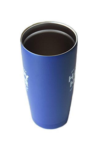 Lake Tumbler - 20 oz Stainless Steel Insulated Tumbler with Clear Lid -It's Always Happy Hour at the Lake